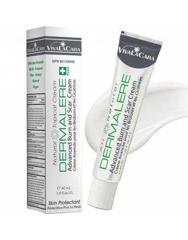 DERMALERE PLUS ADVANCED BURN & SCAR CREAM 40 mL NPN 80139048